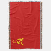 Couverture URSS Union soviétique Faucille et marteau communis (devant Vertical)