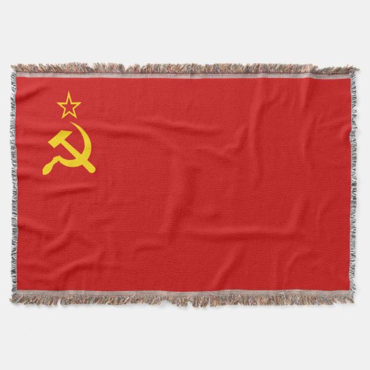Couverture URSS Union soviétique Faucille et marteau communis (Devant)