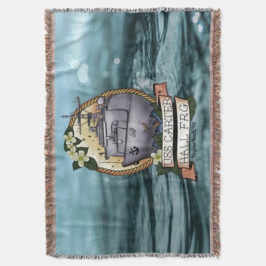 Couverture USS Carter Hall FRG Blanket (devant Vertical)