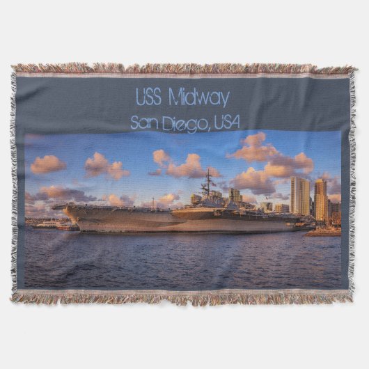 Couverture USS Midway - San Diego, États-Unis (Devant)