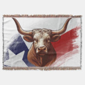 Couverture Vache longhorne du Texas (Devant)