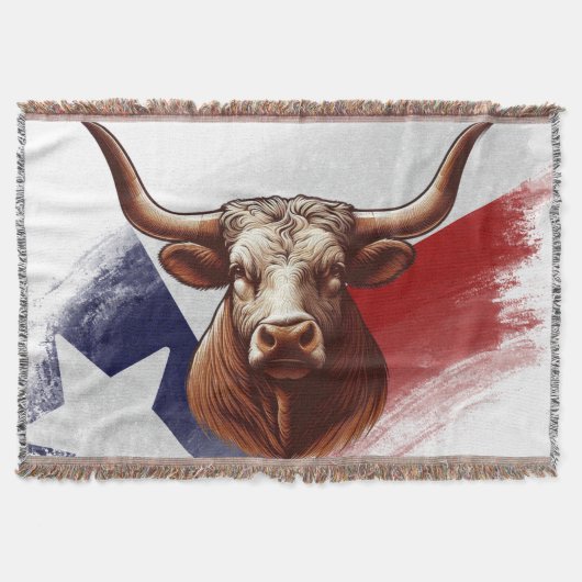Couverture Vache longhorne du Texas (Devant)