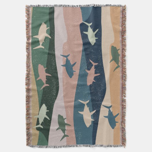 Couverture VAGUE vintage SHARK (devant Vertical)