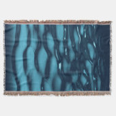 Couverture Vagues Aqua Blue Water (Devant)