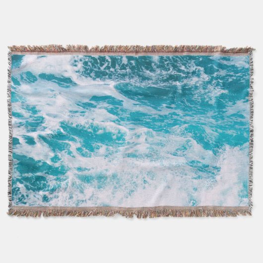 Couverture Vagues de l'océan bleu (Devant)
