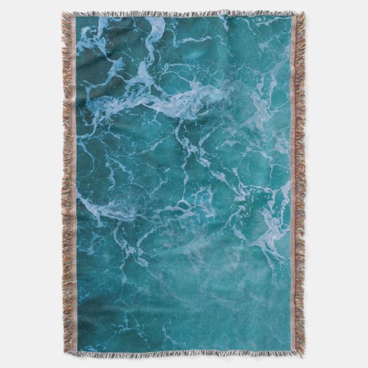 Couverture Vagues profondes de l'océan bleu (devant Vertical)