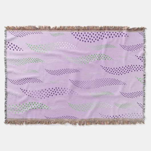 Couverture Vagues Tigre (motif stylisé) 3 (Devant)