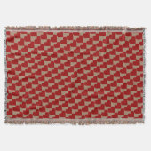 Couverture Valentine's Blanket Classique Coeurs Jeter Blanket (Devant)