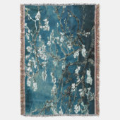 Couverture Van Gogh Almond Blossoms Dark Turquoise (devant Vertical)