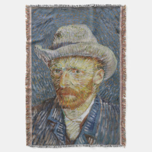 Couverture Van Gogh Autoportrait Gris Sens Casquette Peinture