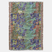 Couverture Van Gogh Irises Peinture impressionniste (devant Vertical)