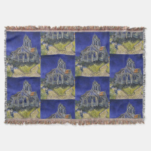Couverture Van Gogh L'église d'Auvers-sur-Oise ciel bleu Art
