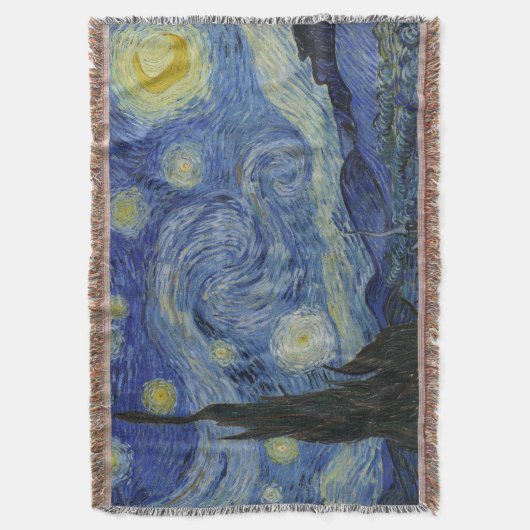Couverture Van Gogh, Starry Nigh, peinture classique (devant Vertical)