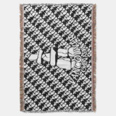 Couverture Vancouver Blanket Vancouver Inukshuk Souvenir Cade (devant Vertical)