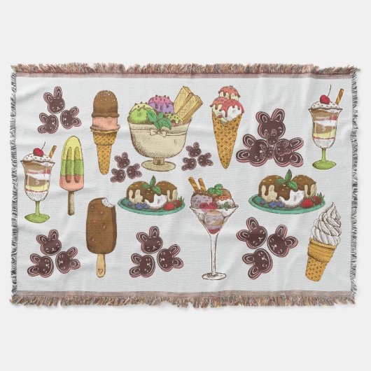COUVERTURE VARIÉTÉ DE CRÈME DE GLACE (Devant)