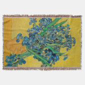 Couverture Vase Van Gogh avec Iris Classic Impressionnisme (Devant)