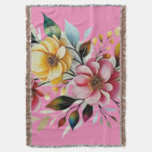 Couverture vecteur d'art floral rose pastel (devant Vertical)