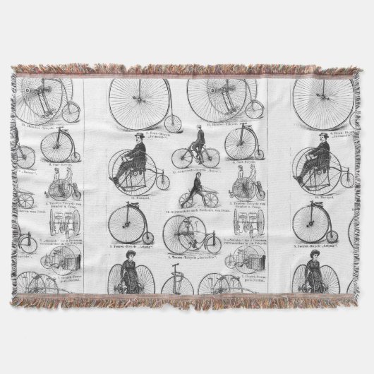 Couverture Vélo à grande roue Penny Farthing (Devant)