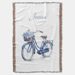 Couverture Vélo en Delft Blue personnalisable