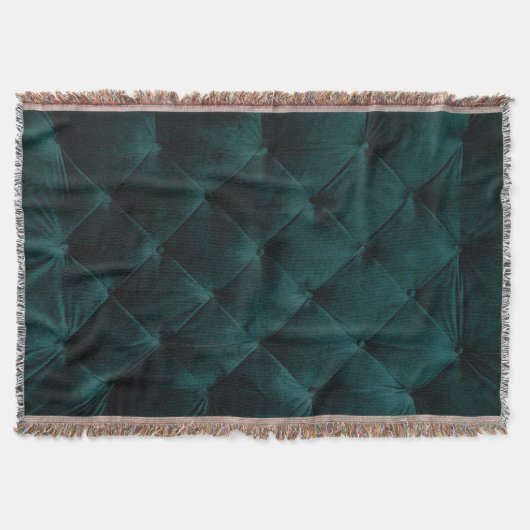 Couverture Velvet Green : Élégance textile malachite (Devant)