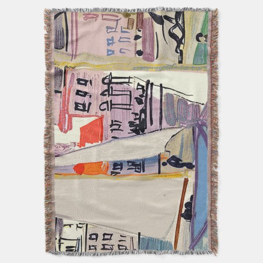 Couverture Venise Raoul Dufy Blanket (devant Vertical)