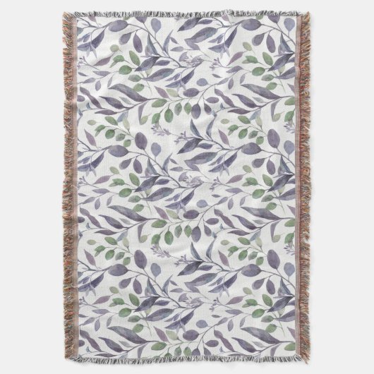 Couverture Verdure des Feuilles verts pourpre (devant Vertical)