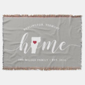 Couverture Vermont État d'origine Personnalisé (Devant)