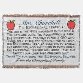 Couverture Version 3 Merci enseignant EXCEPTIONNEL Jeter (Devant)