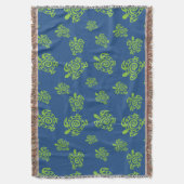 Couverture Vert tortue sur bleu (devant Vertical)