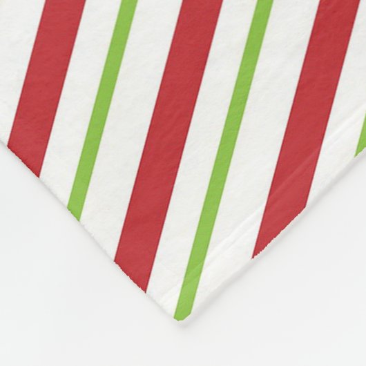 Couverture verte d'ouatine de Noël de rayure de (Coin)
