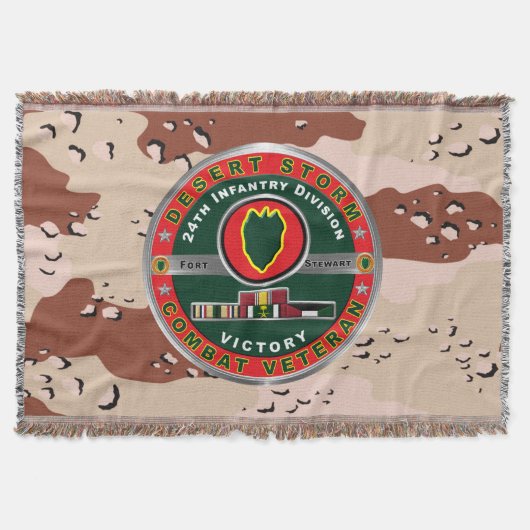 Couverture Vétéran de la 24e division d'infanterie Tempête du (Devant)