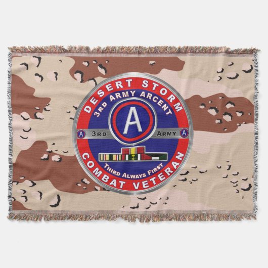 Couverture Vétéran de la 3e armée ARCENT Tempête du désert (Devant)