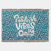 Couverture Vibes positives uniquement géométriques vertes (Devant)