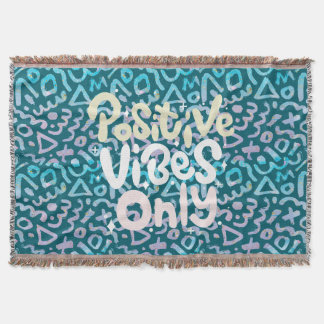 Couverture Vibes positives uniquement géométriques vertes