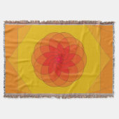 Couverture Vibrant Sunburst Design (Devant)