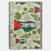 Couverture Victory Sign Hand Resistance Red Triangle Symbol (devant Vertical)