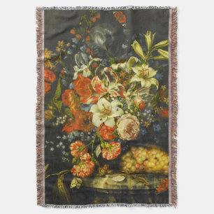 Couverture Vie morte avec fleurs et fruits