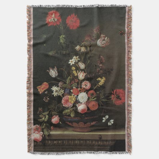 Couverture Vieille Composition Florale Baroque de Fleurs dans (devant Vertical)