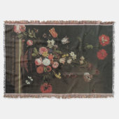 Couverture Vieille Composition Florale Baroque de Fleurs dans (Devant)