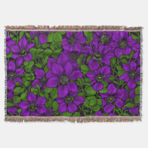 Couverture Vigne de Clematis pourpre