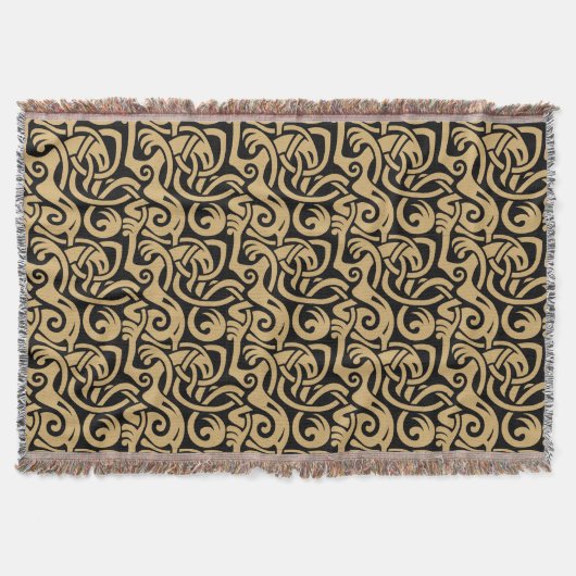 Couverture Viking Celtic Intertwining Motif animal (Devant)