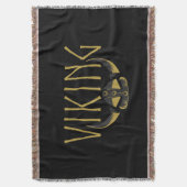 Couverture Viking Horned Helmet Blanket (devant Vertical)
