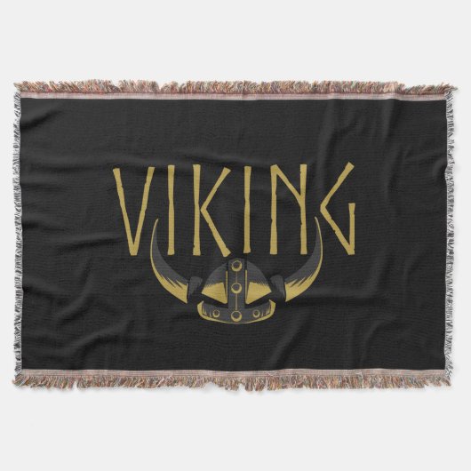 Couverture Viking Horned Helmet Blanket (Devant)