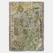 Couverture Ville de carte du Québec (devant Vertical)