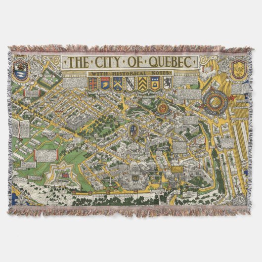 Couverture Ville de carte du Québec (Devant)