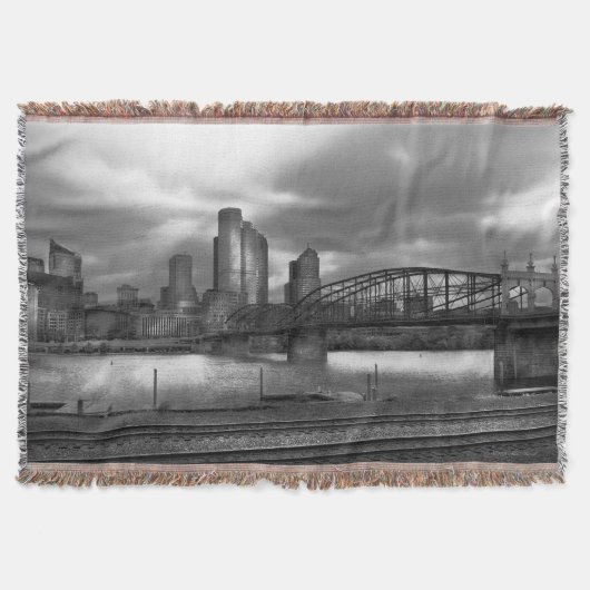 Couverture Ville - Pittsburgh, PA - pont BW de Smithfield (Devant)