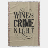 Couverture Vin & Crime Night - drôle crime vrai Thon Blanke (devant Vertical)