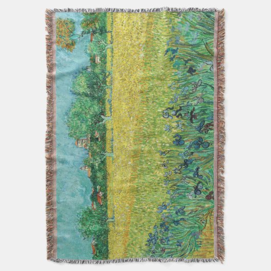 Couverture Vincent van Gogh - Champ avec Iris près d'Arles (devant Vertical)