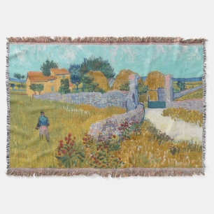 Couverture Vincent Van Gogh Maison Vintage en Provence