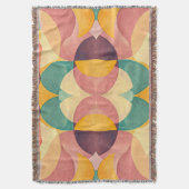 Couverture Vintage Abstract Pattern (devant Vertical)